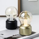 【復古燈泡燈】【LED小夜燈】原創設計工業風復古燈泡造型LED小夜燈桌燈