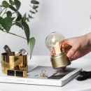 【復古燈泡燈】【LED小夜燈】原創設計工業風復古燈泡造型LED小夜燈桌燈